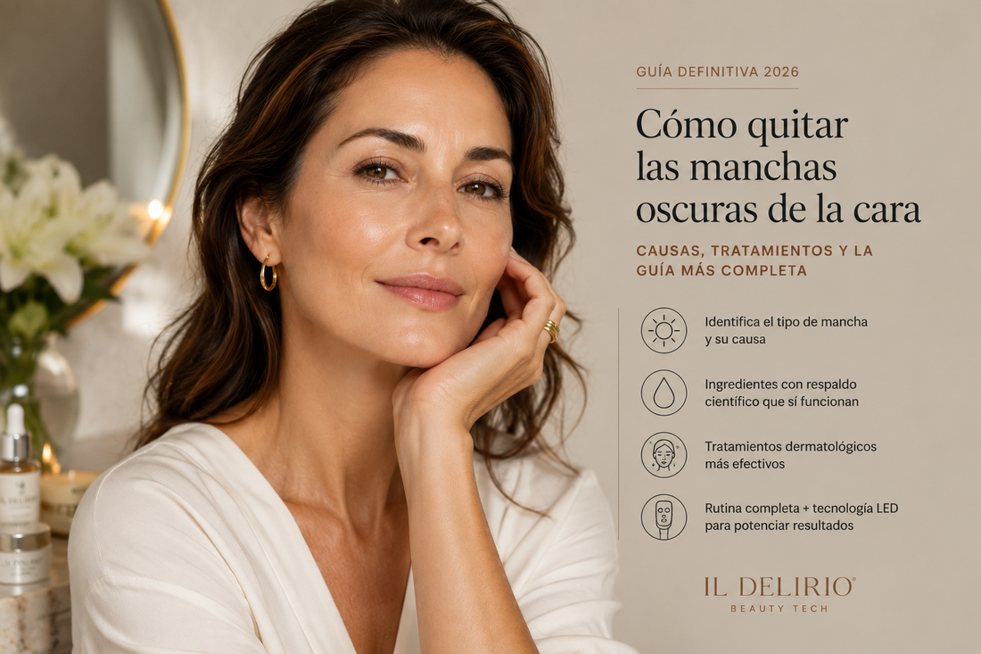 Manchas oscuras en el rostro, causas y tratamiento dermatológico | IL DELIRIO