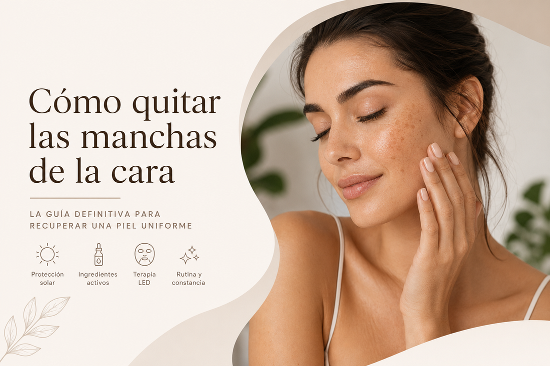 Piel uniforme sin manchas faciales después de rutina de skincare | IL DELIRIO