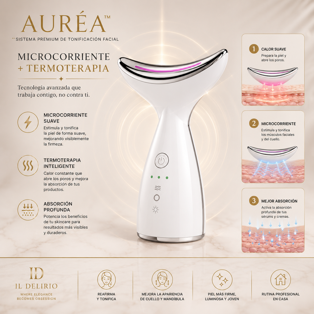 AURÉA™ | Tonificación Facial Premium
